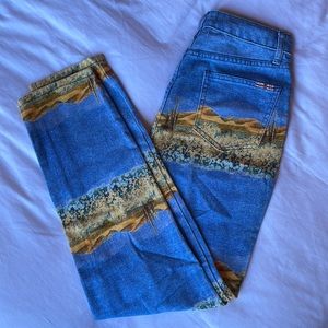 Desert Print Jeans